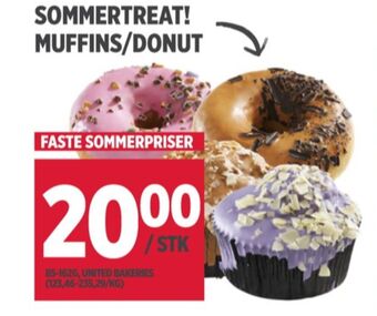 Meny United bakeries kaker tilbud
