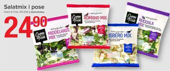 Eurospar Grønn og frisk salat tilbud