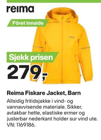 XXL Sport Reima fiskare jacket, barn tilbud