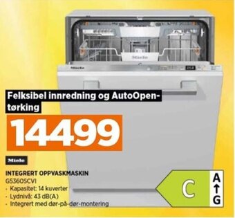 POWER INTEGRERT OPPVASKMASKIN G5360SCVI tilbud