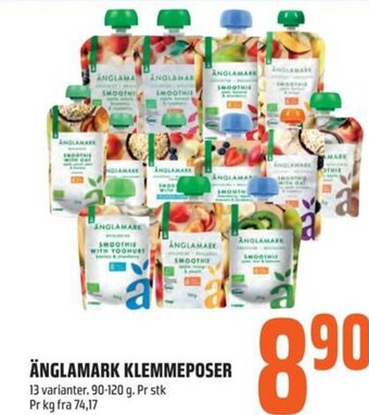 Coop Obs ÄNGLAMARK KLEMMEPOSER tilbud
