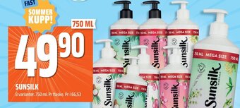 Coop Obs SUNSILK tilbud