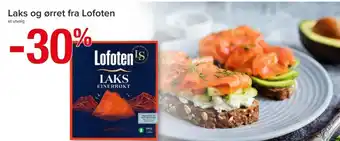 Spar Laks og ørret fra Lofoten tilbud
