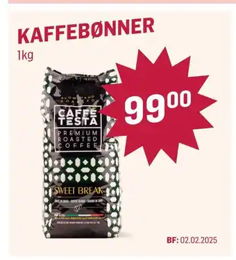 Holdbart Kaffebønner tilbud