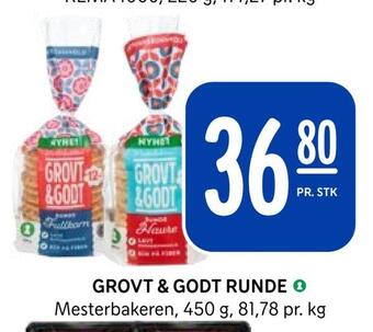 Rema 1000 Grovt & godt runde tilbud