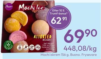Gigaboks Mochi iskrem 156 g tilbud
