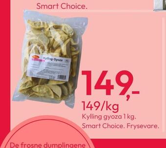 Gigaboks Kylling gyoza 1 kg tilbud