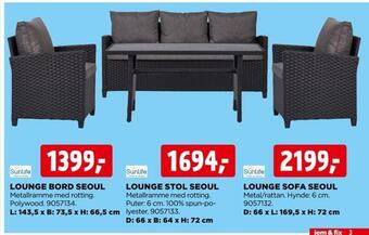 jem & fix Lounge sofa seoul tilbud
