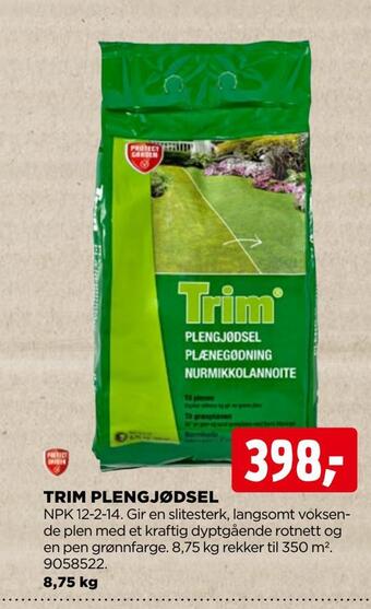 jem & fix Trim plengjødsel tilbud
