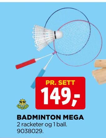 jem & fix Badminton mega tilbud