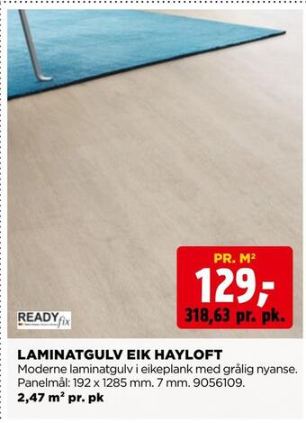 jem & fix Laminatgulv eik hayloft tilbud