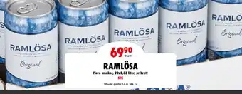 MaxiMat Nordby RAMLÖSA tilbud