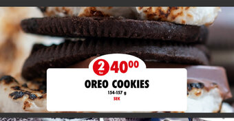 MaxiMat Nordby OREO COOKIES tilbud