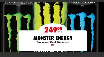 MaxiMat Nordby MONSTER ENERGY tilbud