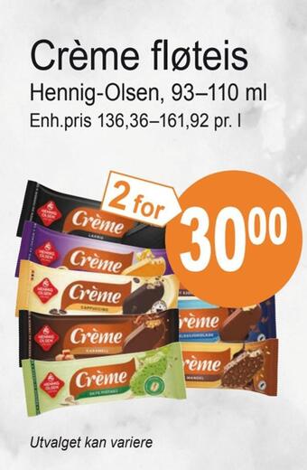 Joker Crème fløteis tilbud