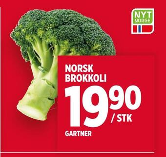 Meny Norsk brokkoli tilbud