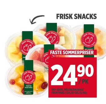 Meny Frisk snacks tilbud