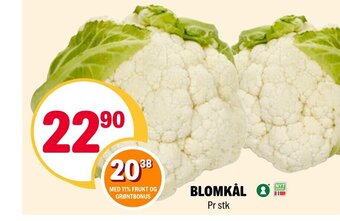 Coop Extra BLOMKÅL tilbud