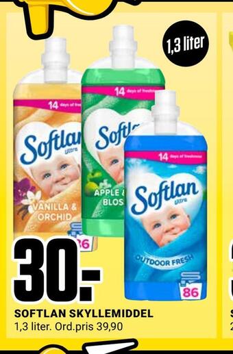 Europris Softlan skyllemiddel tilbud