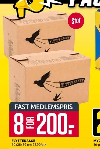 Europris Flyttekasse tilbud