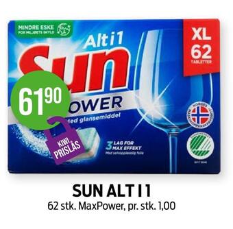 Kiwi Sun alt i 1 tilbud