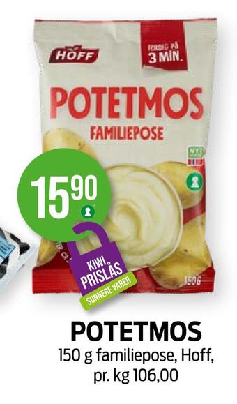 Kiwi Potetmos tilbud