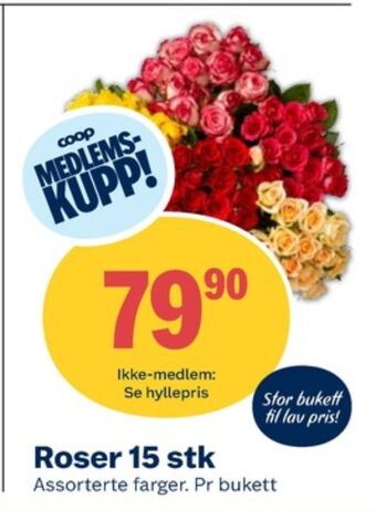 Coop Obs Ukjent bukett tilbud