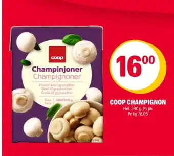 Coop Extra Coop champignon tilbud
