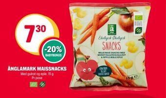 Coop Extra Änglamark snacks tilbud