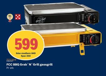 Coop Obs Fcc bbq gassgrill tilbud