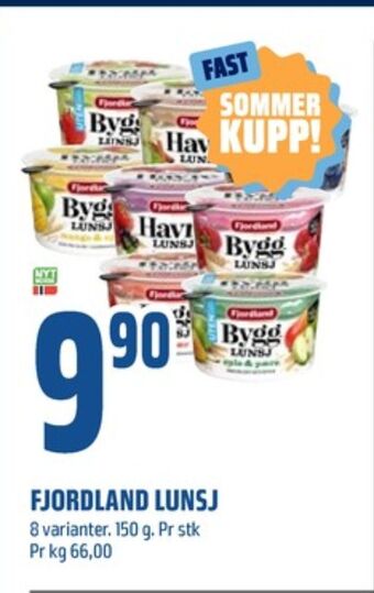 Coop Obs Fjordland bygglunsj tilbud