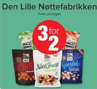 Spar Den Lille Nøttefabrikken tilbud