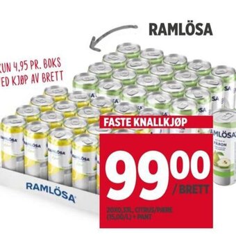 Meny RAMLÖSA tilbud