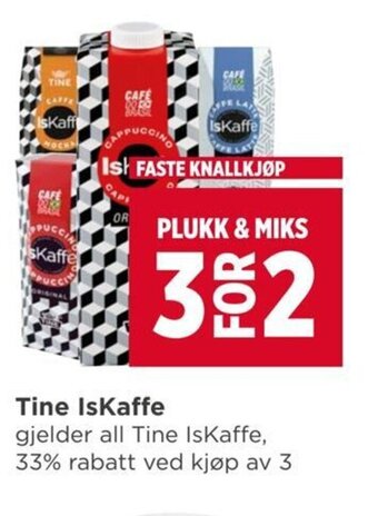 Meny Tine Iskaffe tilbud
