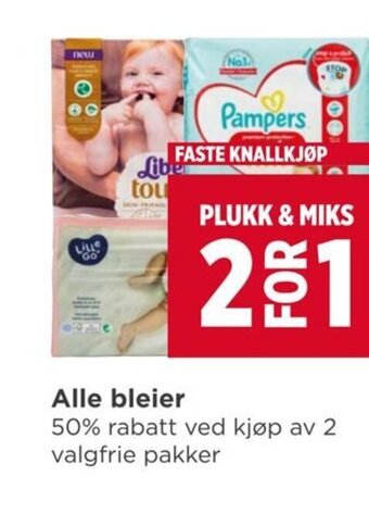 Meny Alle bleier tilbud