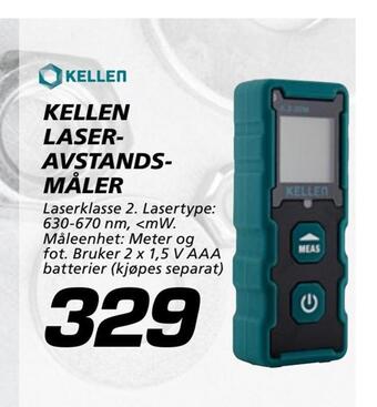 Coop Byggmix Kellen laseravstandsmåler tilbud