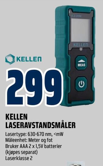Obs Bygg Kellen laseravstandsmåler tilbud