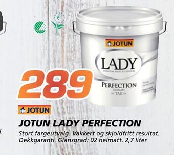 Coop Byggmix Jotun lady perfection tilbud
