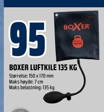 Obs Bygg Boxer luftkile 135 kg tilbud
