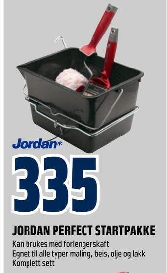 Obs Bygg Jordan perfect startpakke tilbud