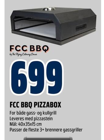 Obs Bygg Fcc bbq pizzabox tilbud
