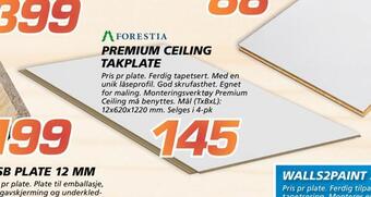 Coop Byggmix Premium ceiling takplate tilbud