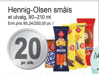 Joker Hennig-olsen småis tilbud