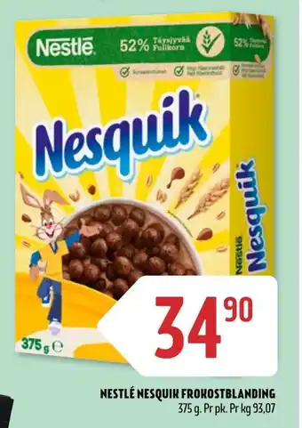 Coop Prix Nestlé nesquik frokostblanding tilbud