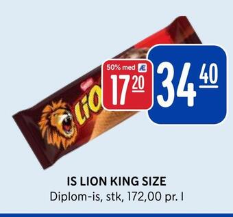 Rema 1000 Is lion king size tilbud