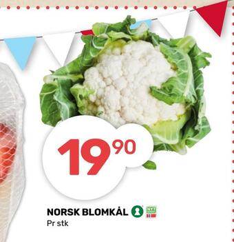 Coop Marked Norsk blomkål tilbud