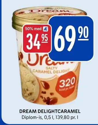 Rema 1000 Dream delightcaramel tilbud