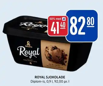 Rema 1000 Royal sjokolade tilbud