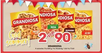 Matkroken Grandiosa tilbud