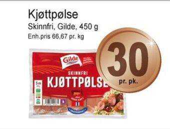 Joker Gilde kjøttpølser tilbud
